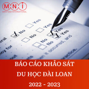 báo cáo khảo sát du học đài loan 2022 2023