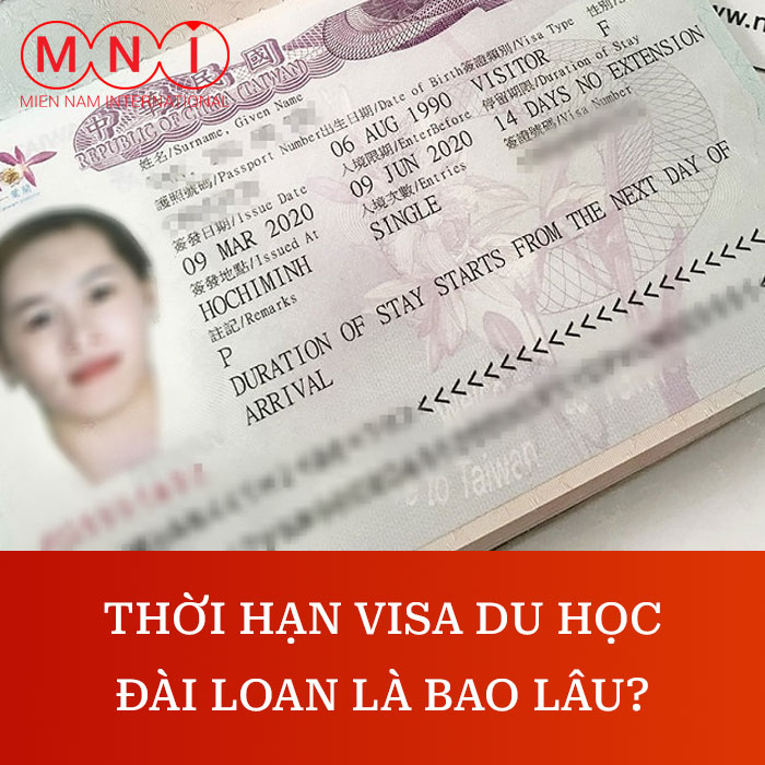 visa du học đài loan có thời hạn bao lâu