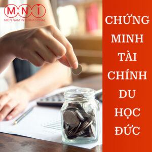 chứng minh tài chính du học đức