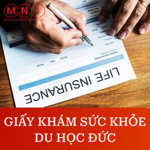 giấy khám sức khỏe du học đức