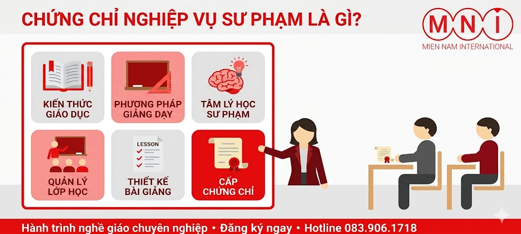 Chung chi nghiep vu su pham la gi Chứng chỉ nghiệp vụ sư phạm là gì
