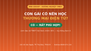 Con gái có nên học thương mại điện tử