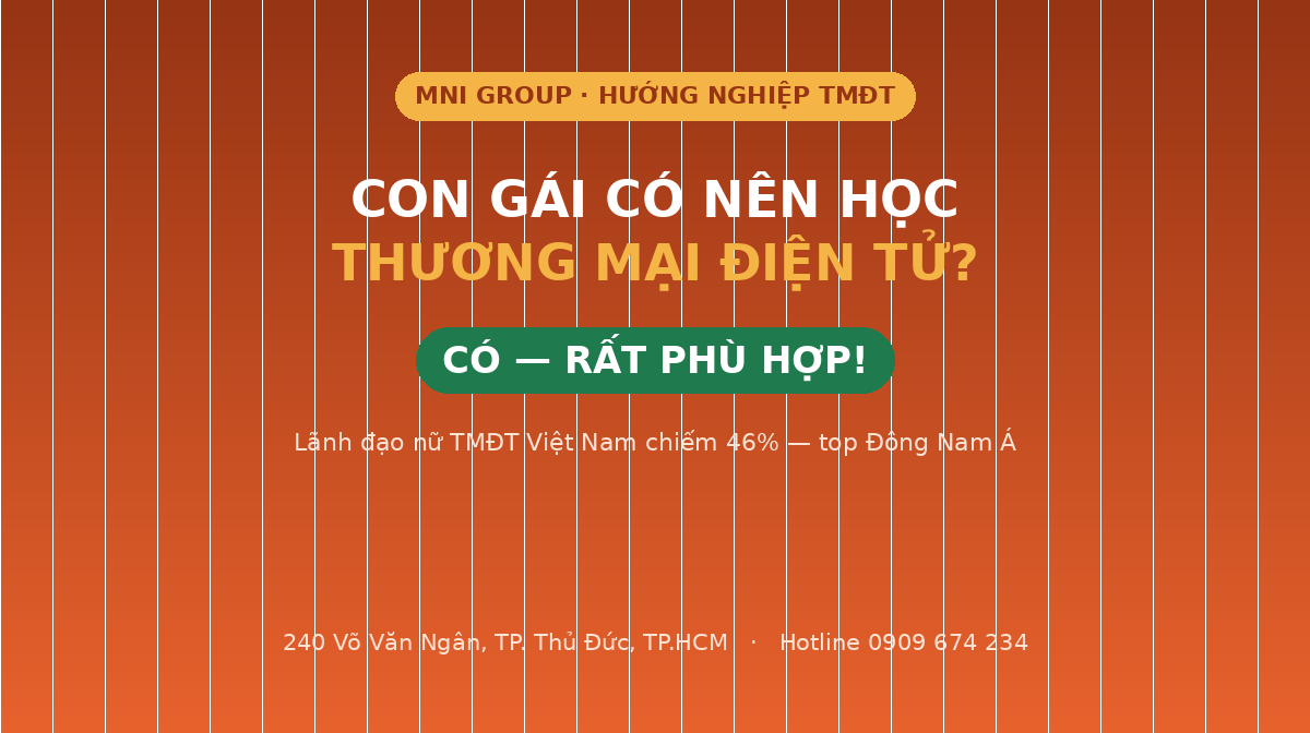 cgtmdt featured Con gái có nên học thương mại điện tử