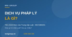 Dịch vụ pháp lý là gì mã ngành 5380201 MNI GROUP