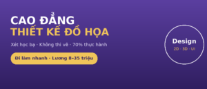 Cao đẳng Thiết kế đồ họa - xét học bạ, không thi vẽ