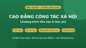 Cao đẳng Công tác xã hội - chương trình đào tạo và học phí 2026