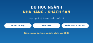 Du học ngành nhà hàng khách sạn