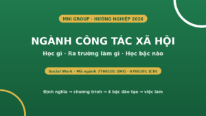 Ngành Công tác xã hội - tổng quan học gì ra trường làm gì