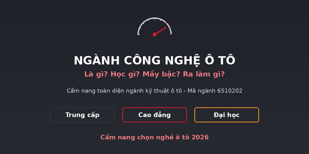 hero pillar oto Ngành Công nghệ ô tô là gì học gì ra làm gì mã ngành 6510202