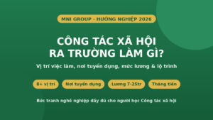 Công tác xã hội ra trường làm gì - vị trí việc làm, nơi tuyển dụng, lương 2026