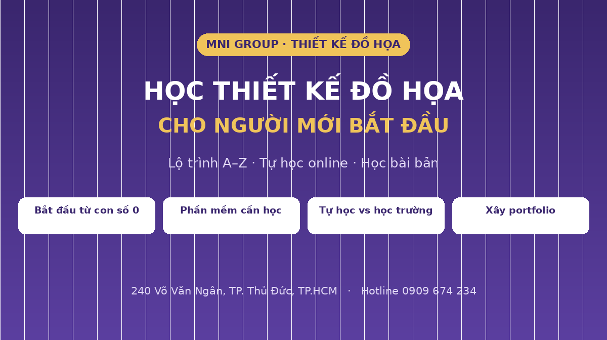 Học thiết kế đồ họa cho người mới bắt đầu