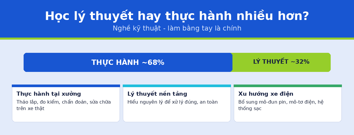 thuc hanh hocgi oto Học công nghệ ô tô thực hành 68 phần trăm
