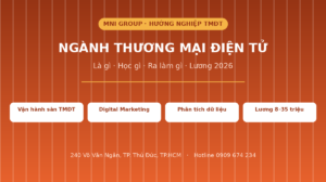 Ngành thương mại điện tử là gì học gì ra làm gì