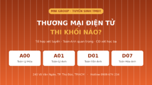 Thương mại điện tử thi khối nào