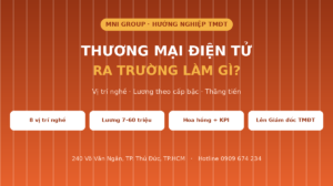 Thương mại điện tử ra trường làm gì