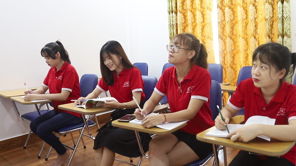 Học viên lớp Nghiệp vụ Sư phạm tại MNI GROUP