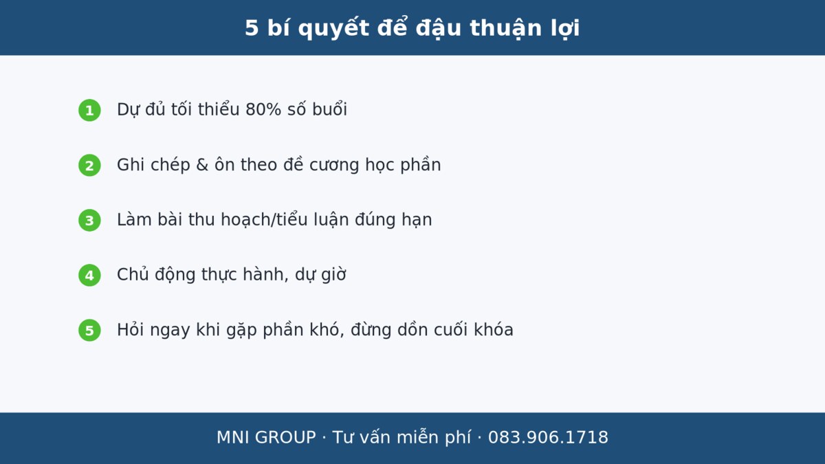 5 bí quyết hoàn thành khóa nghiệp vụ sư phạm thuận lợi