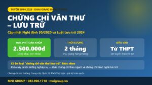 mni chung chi van thu luu tru x1