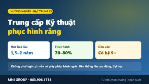 Trung cấp Kỹ thuật phục hình răng - học bao lâu, học phí, ai học được