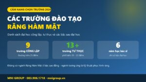 Danh sach cac truong dai hoc dao tao nganh Rang Ham Mat 2026 cong lap va tu thuc