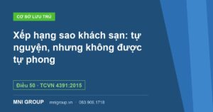 Xếp hạng sao khách sạn: tự nguyện, nhưng không được tự phong — Điều 50 · TCVN 4391:2015 — MNI GROUP